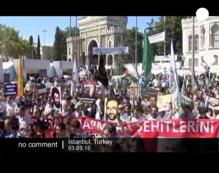 Anti-Israel and anti-USA demonstration in... - no comment