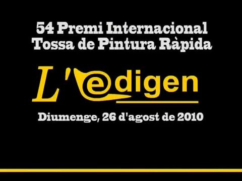 54 Premi Internacional Tossa de Pintura Ràpiuda. El premis