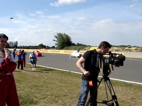 Départ course - Shell Eco-marathon 2008 - CATI GMP Toulouse