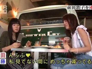 AKB 600sec 美容室でのリラックス、前田敦子