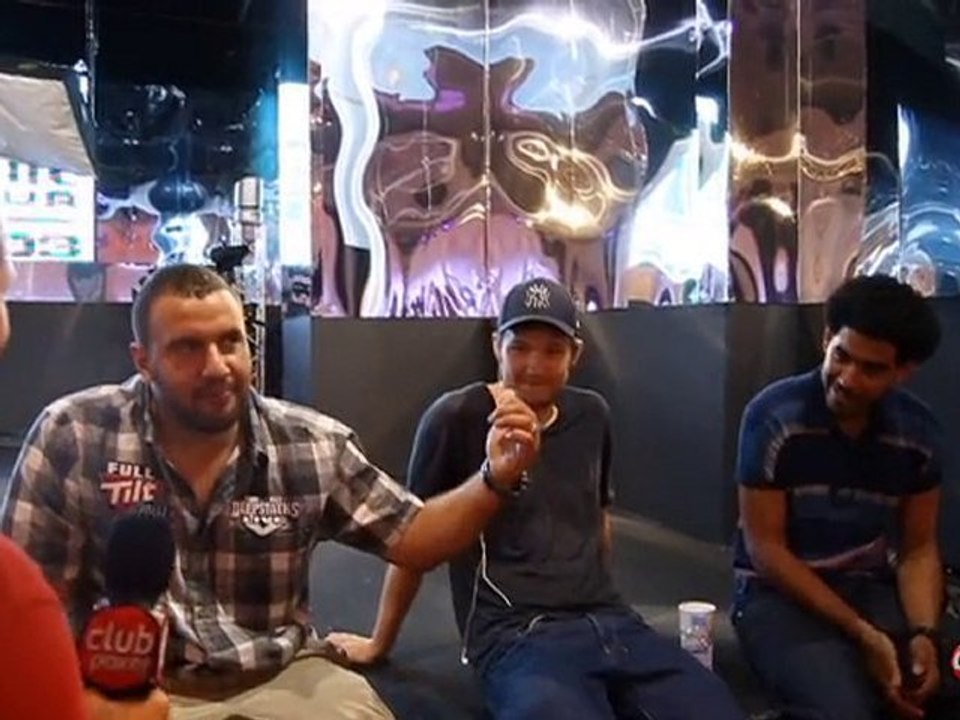 PPT Cannes 2010 : Mickael Mizrachi et Dave Williams au micro de Club Poker