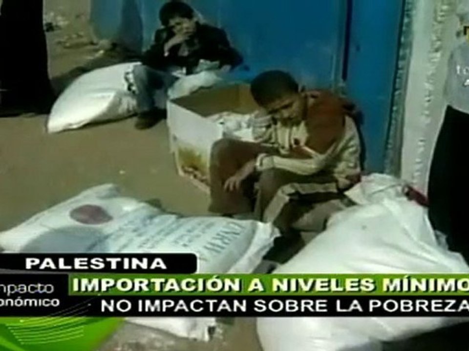 PIB palestino cae 34% en los últimos años por bloqueo isra