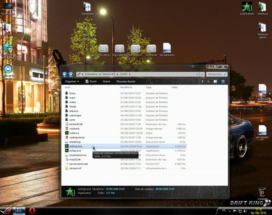 [TUTO]lancement dédié cod4+installation mods et maps