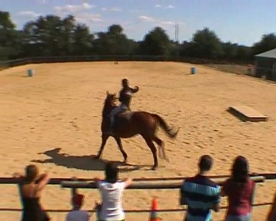 showmanship barrel equitation Western Les Crins Verts