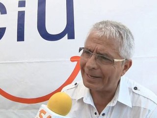 040910 Joan Gaspà de CIU SAB parla de la festa major