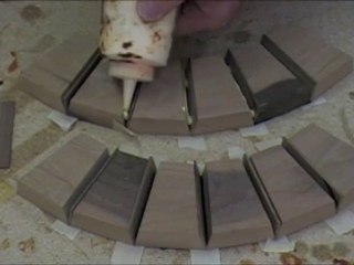 Wood Turning a Segmented Fruit Bowl...part 1
