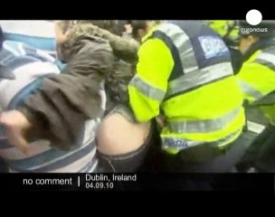 Blair pelted with eggs at Dublin - no comment