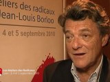 Jean-Louis Borloo - Réaction suite aux ateliers des Radicaux