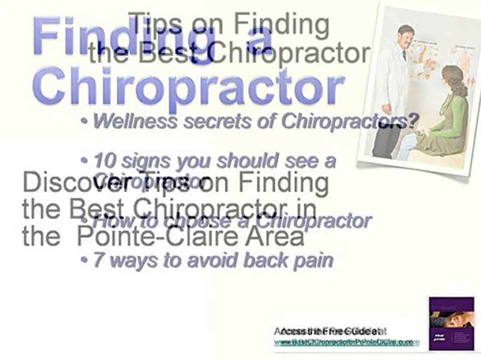 Chose a Chiropractor in Pointe Claire without being ripped