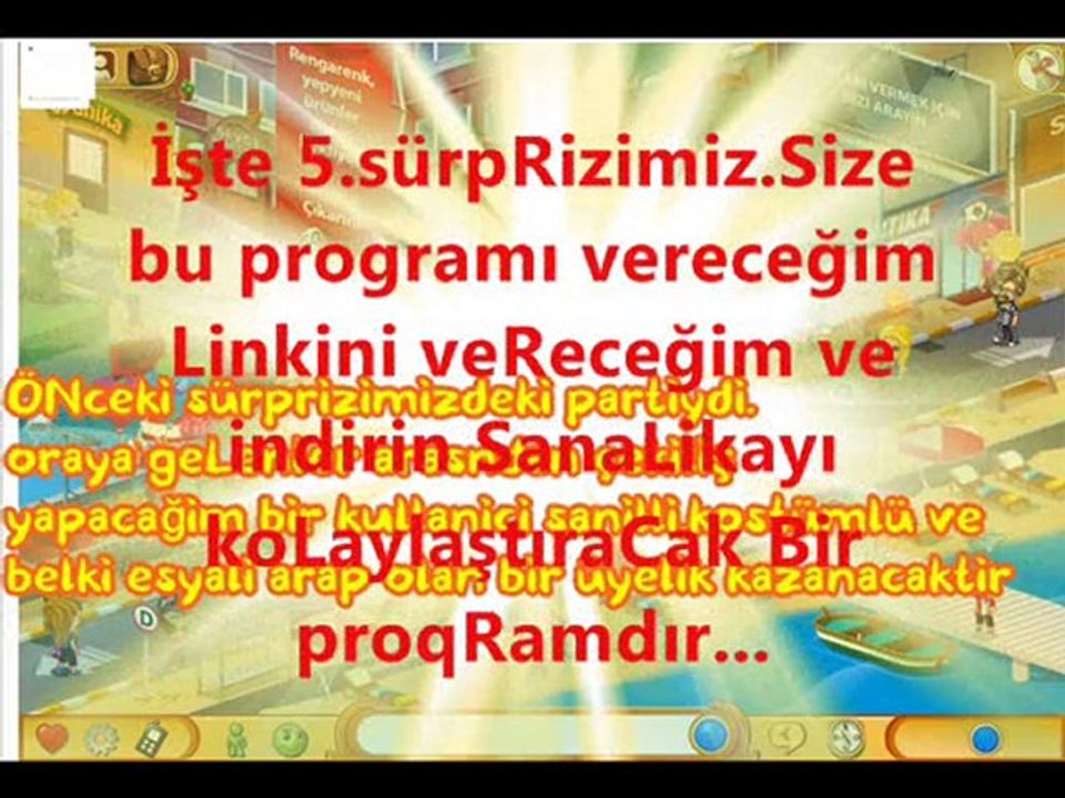 Seni seviyoruz sanalika 1.000şerefine sürprzLEr