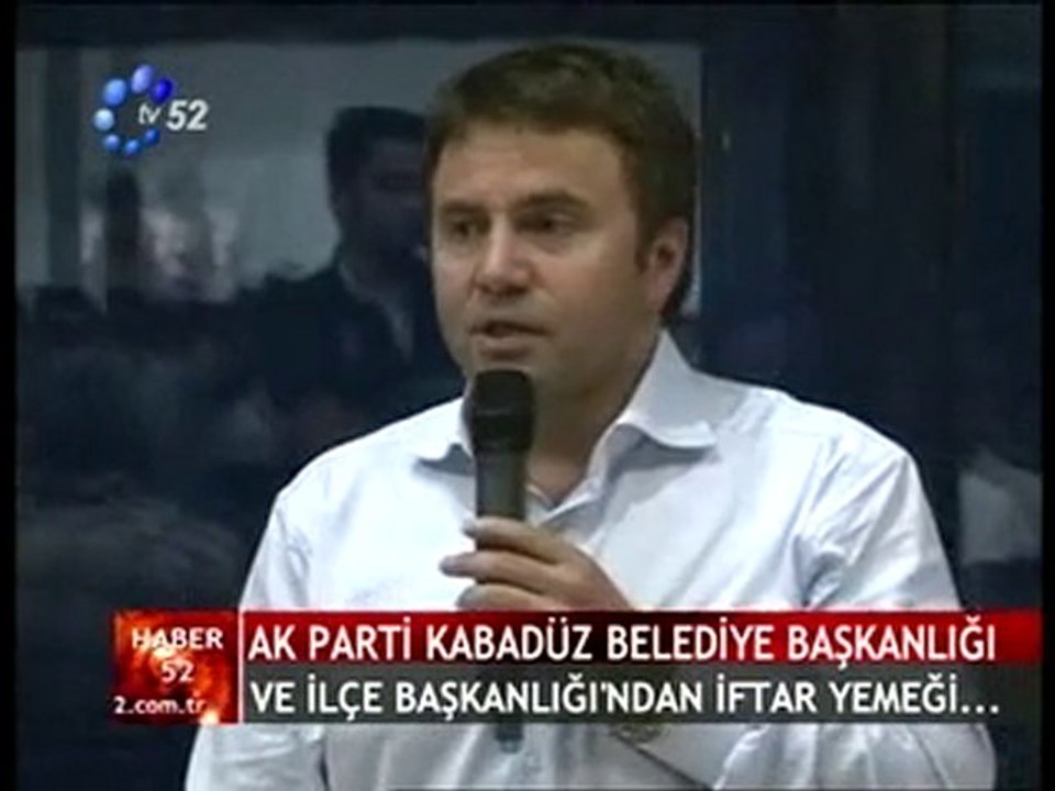 KABADUZ BELEDIYE BASKANLIGI IFTAR YEMEGI