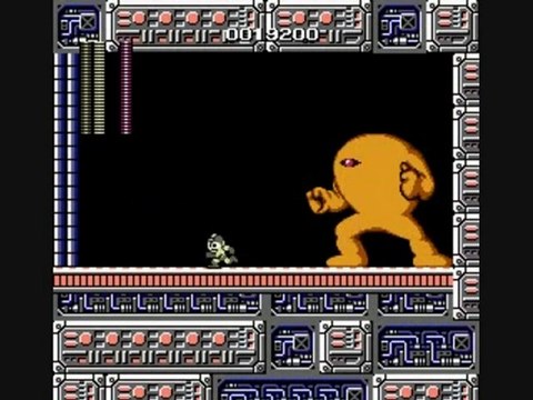 Megaman 1 part 7 - Le château de Wily, premier niveau