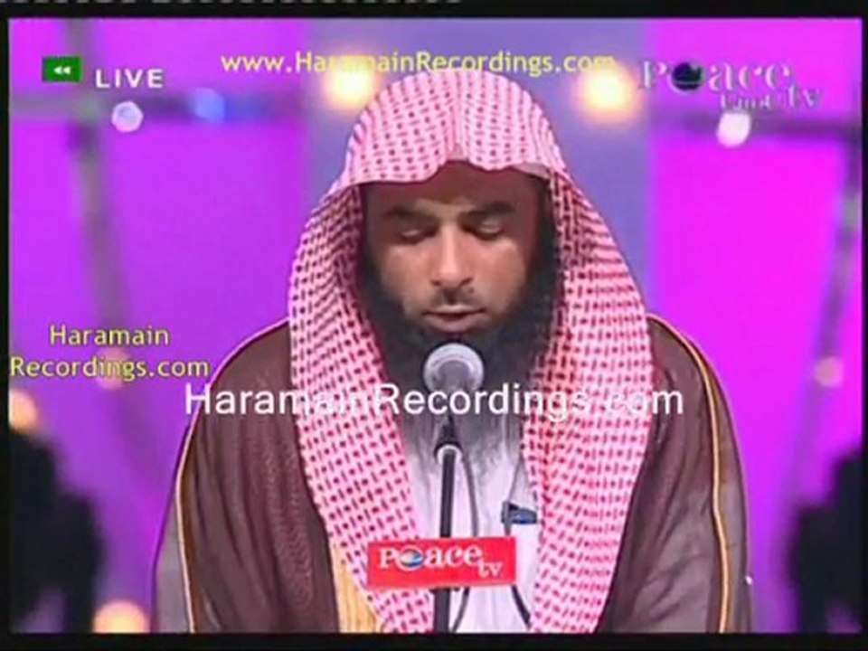 Sourate 67 Al Mulk Sheikh Budair 2009 en Inde Mashallah!!!!!