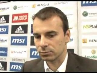 Pres konferencija posle meča Partizan - Hajduk