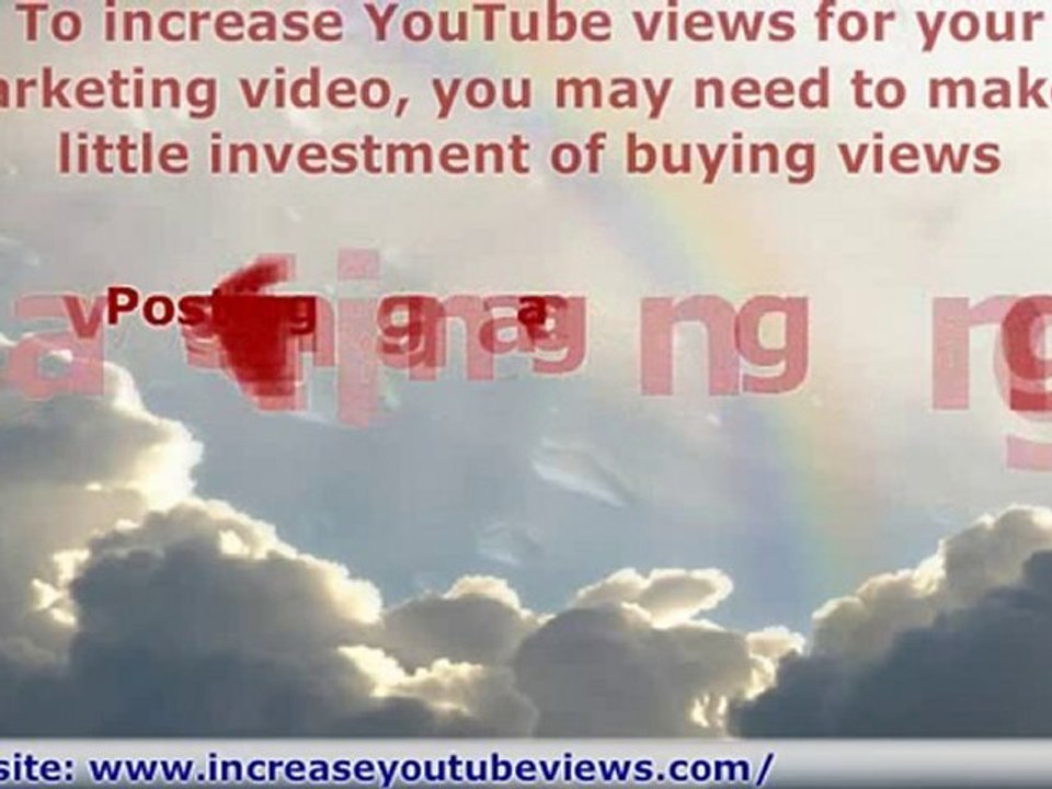 Increase YouTube Views