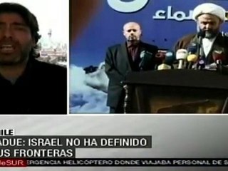 Jadue: Actualmente no hay disposición de Israel para lograr