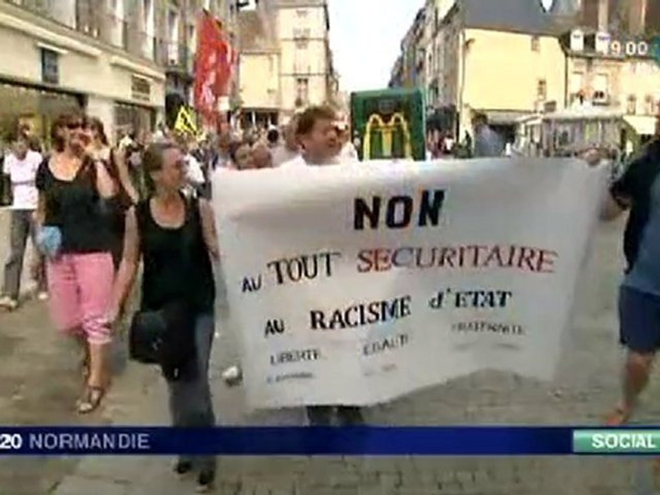 solidarité à l'égard des roms en Normandie