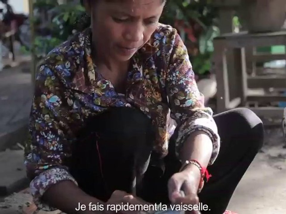 Sans abri à Phnom Penh