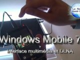 Windows Mobile 7 multimédia et DLNA LG Optimus IFA 2010