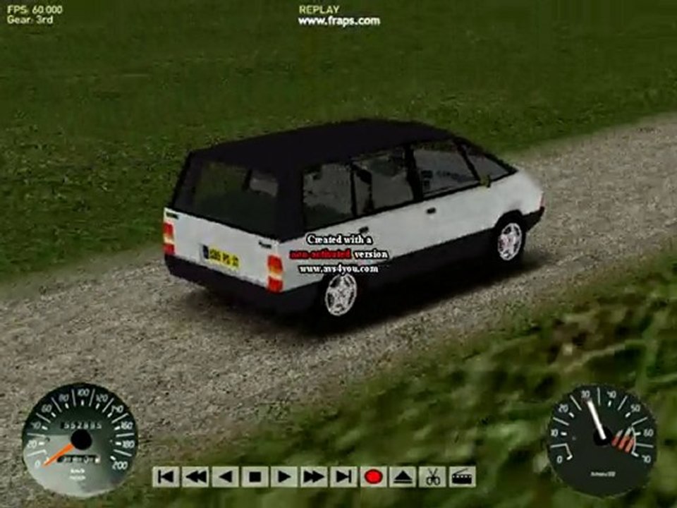 Renault espace I sur polish roads