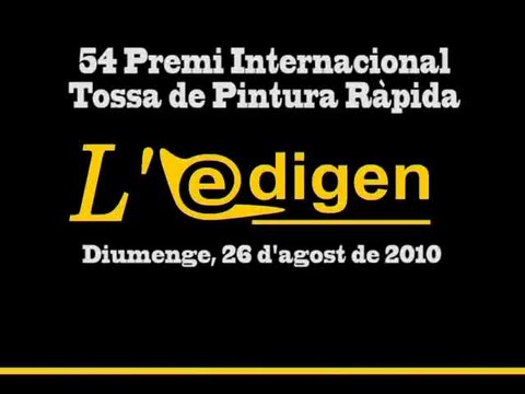 54 Premi Internacional Tossa de Pintura Ràpida