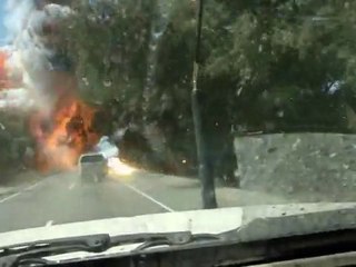 VBIED hit PMC Convoy