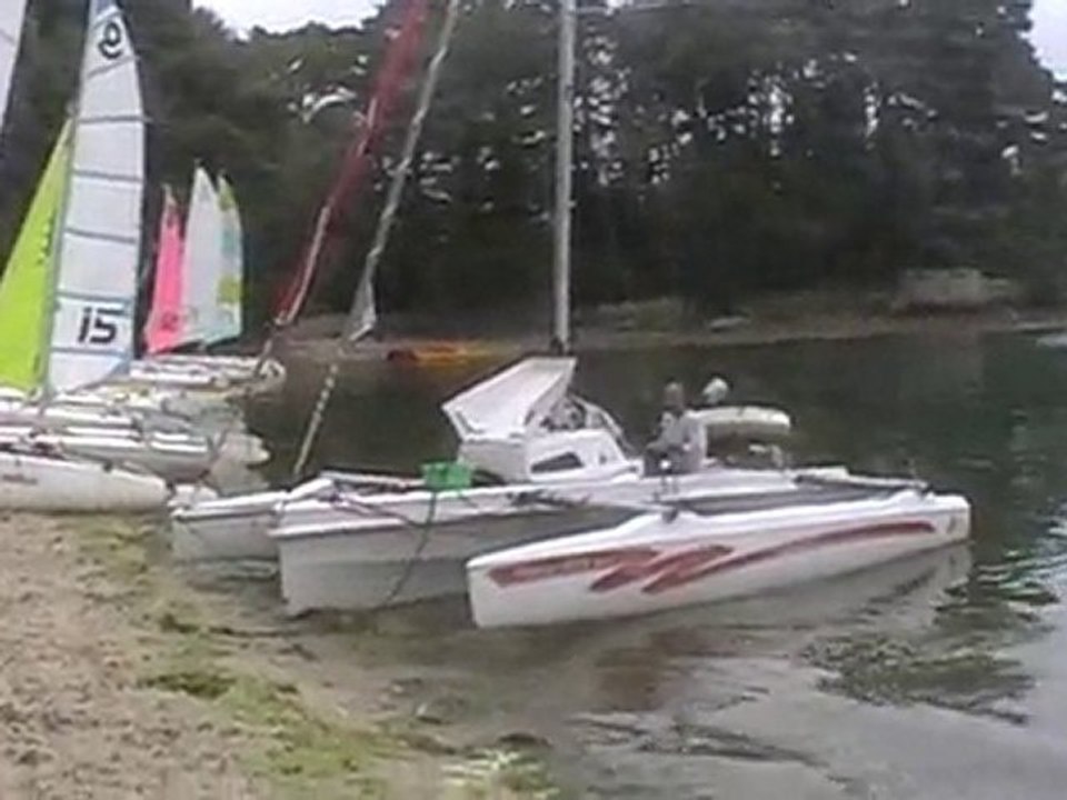 trimaran avec JP août 2010 8/10