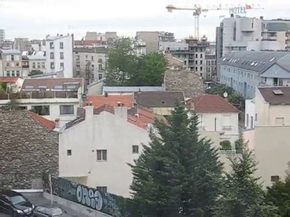 Saint Ouen : vue sur les toits