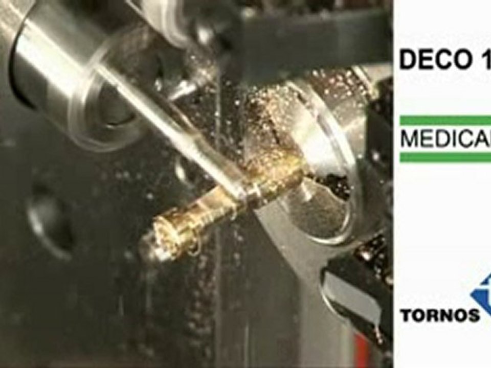 MachineTools.TV, Tornos Deco 13a Medical Angled Abutment