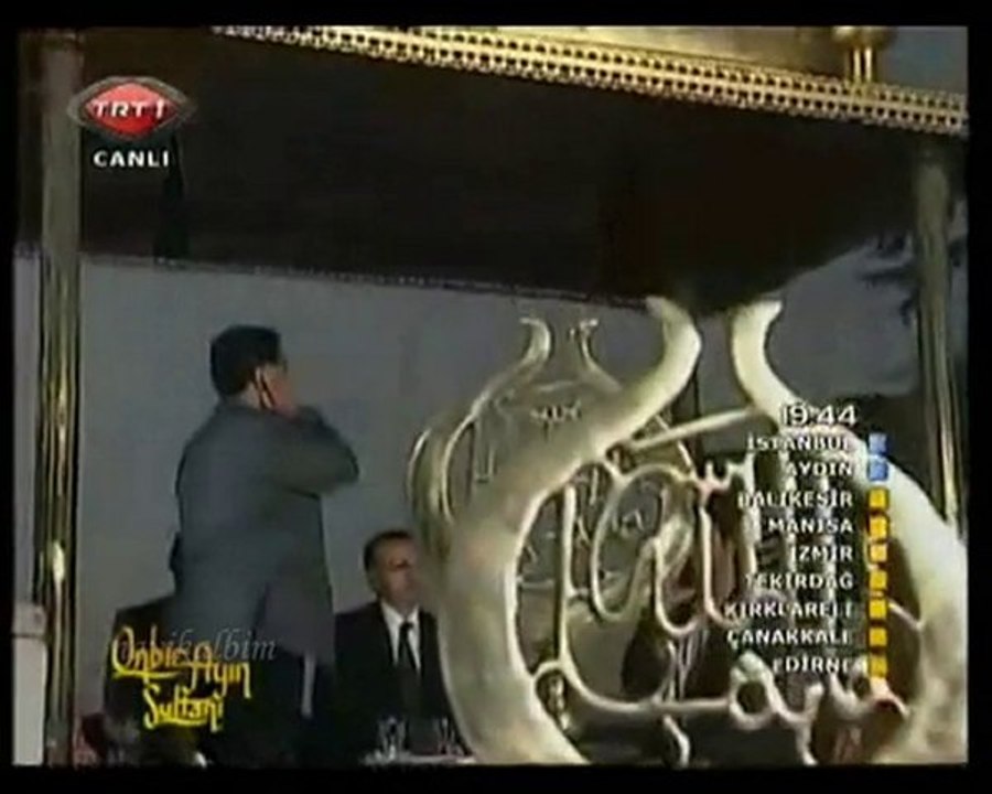 İranlı hafız Rahim Haki iftar Ezanı 2010 Ramazan TRT
