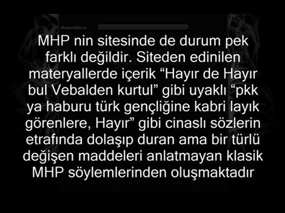 12 Eylül 2010 da Referanduma neden EVET