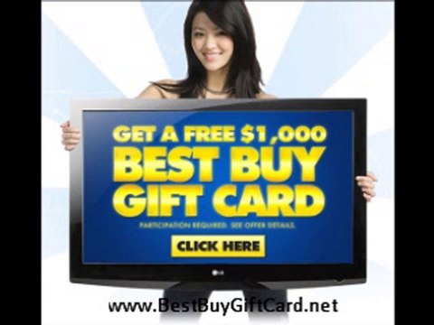 Best Buy Gift Card - Get your $1000 Gift Card for FREE!