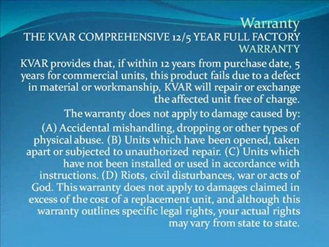 kvar smart energy saving electricity bills