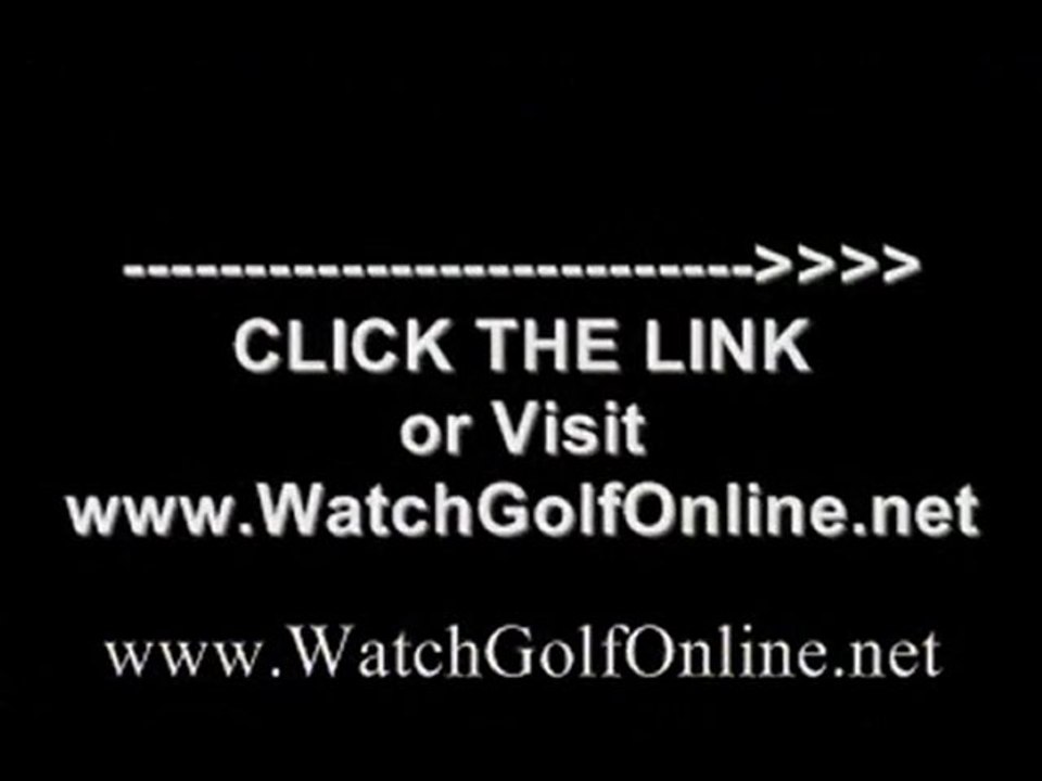watch The BMW Championship golf tournament 2010 live online