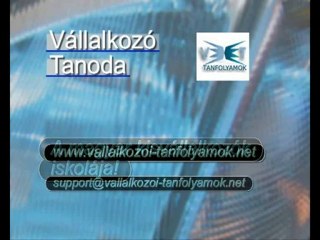 A vállalkozást ma már tanulni kell! De hogyan?!