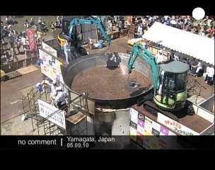 Largest potato soup in Japan - no comment
