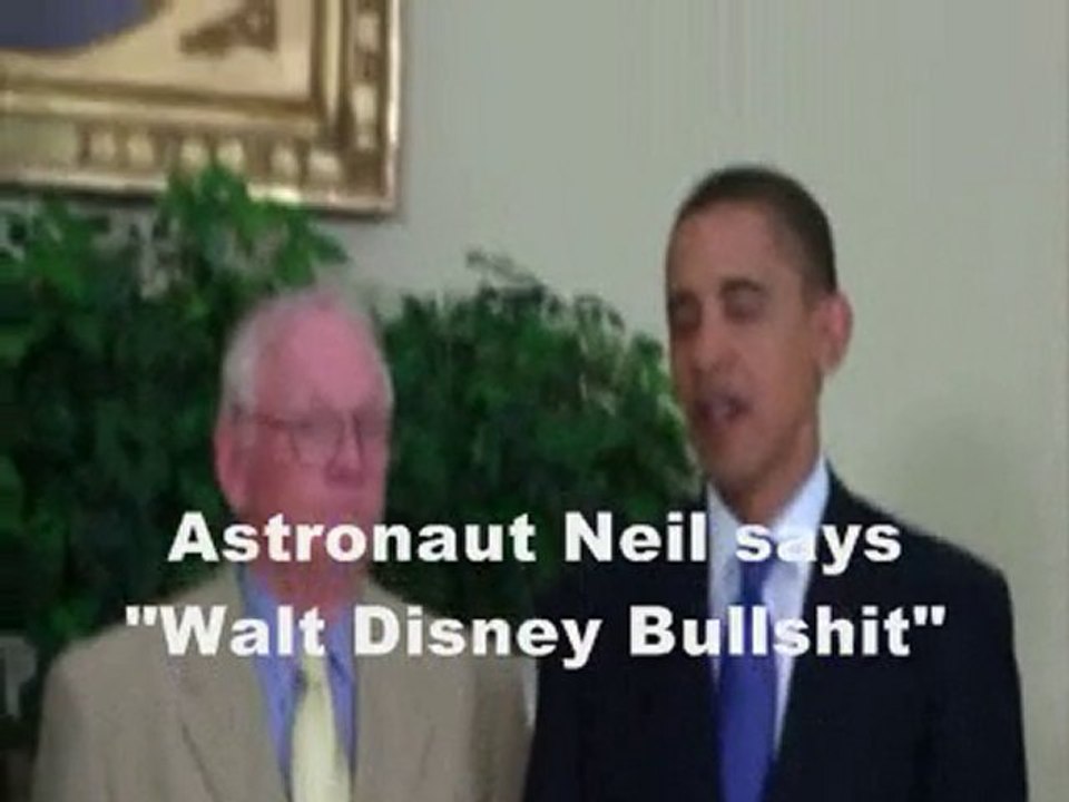 Moon Hoax- Astronaut Neil Says it's "Walt Disney Bullshit"