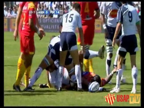 Le résumé du match SU AGEN USAP - Sept 2010