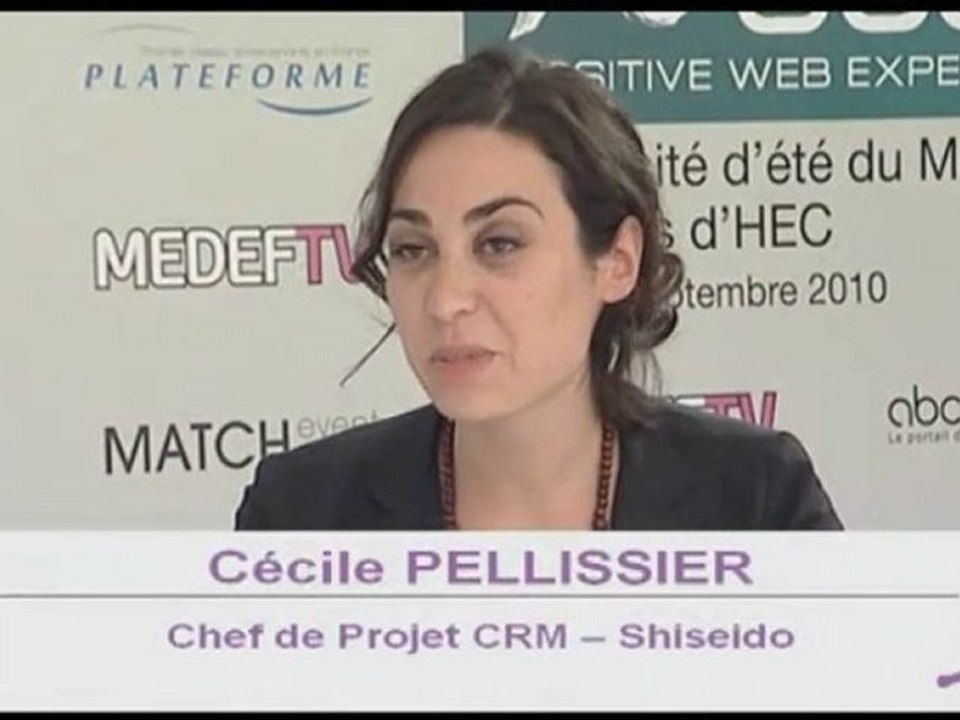 Cécile PELLISSIER - Chef de Projet CRM - SHISEIDO