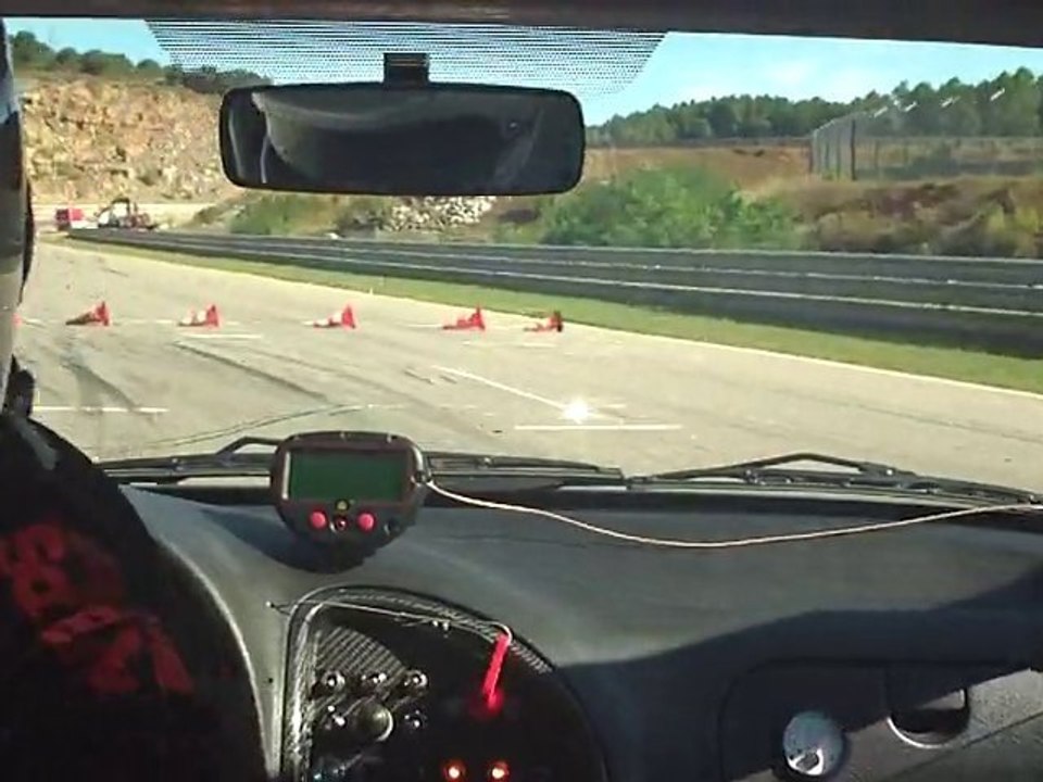 jerome34 au slalom du pole mecanique 2010 en saxo F2000/2