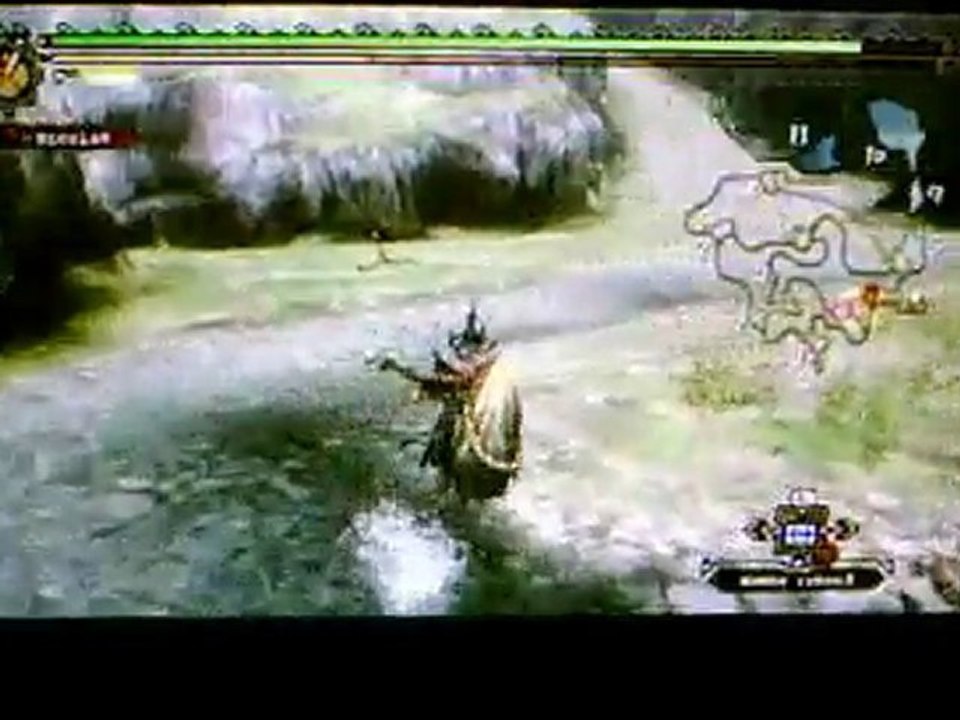 [ Monster hunter tri ] Gaiasp Versus Rathian .