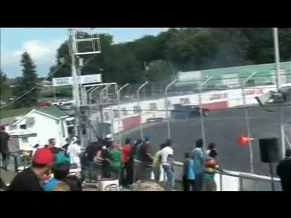 DMCC 2010 Round 5 - Kevin Grenier's crash
