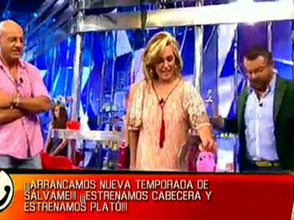 Primeros minutos de la nueva temporada de 'Sálvame' (06/09)