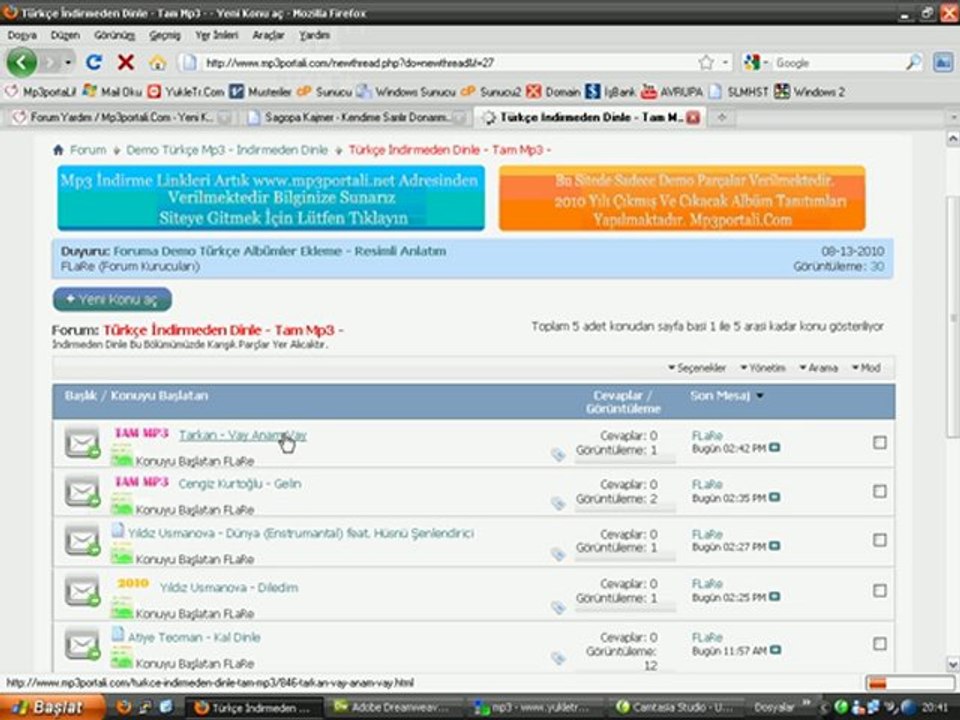 Mp3portali.Com - Foruma Tam Mp3 Ekleme