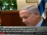 Netanyahu: necesitamos avanzar en las negociaciones