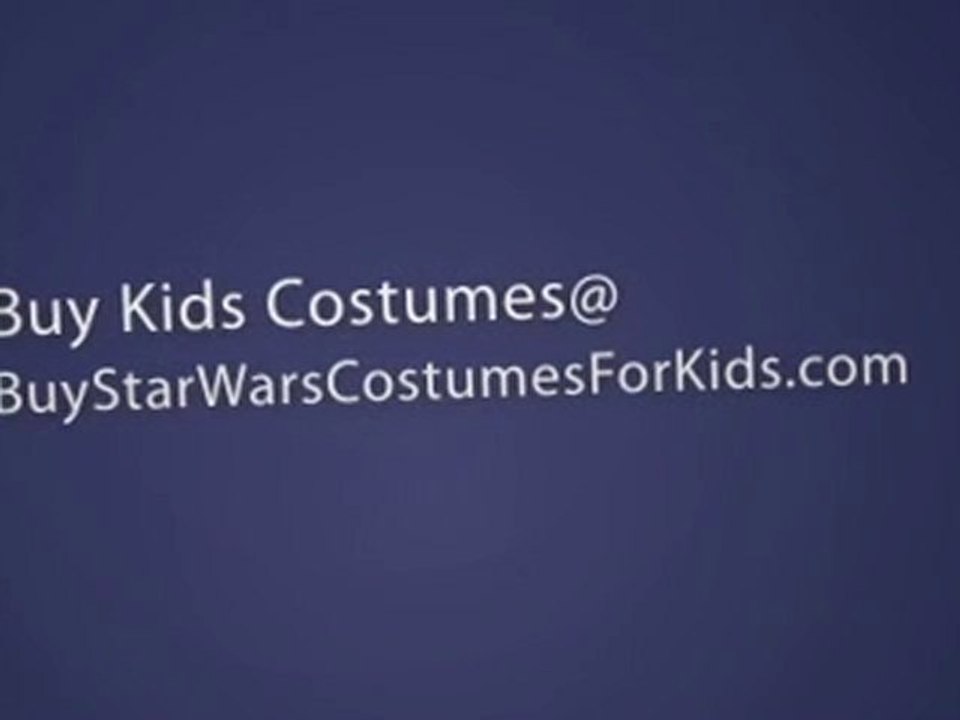 Get The Star Wars Costume For Kids