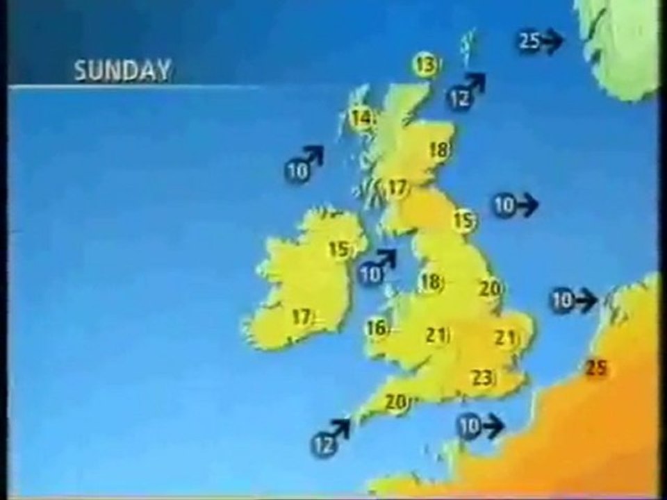 BBC1 Closedown, Sunday June 19th 1994