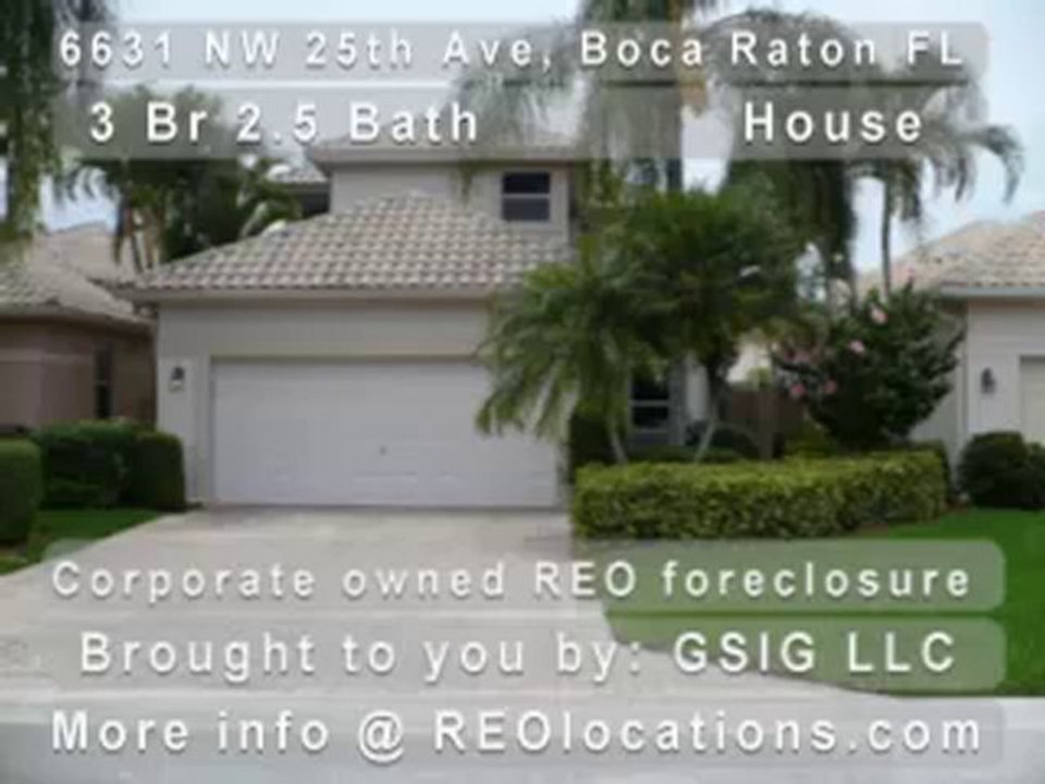 Video Walkthrough of 6631 NW 25th Ave, Boca Raton FL ...