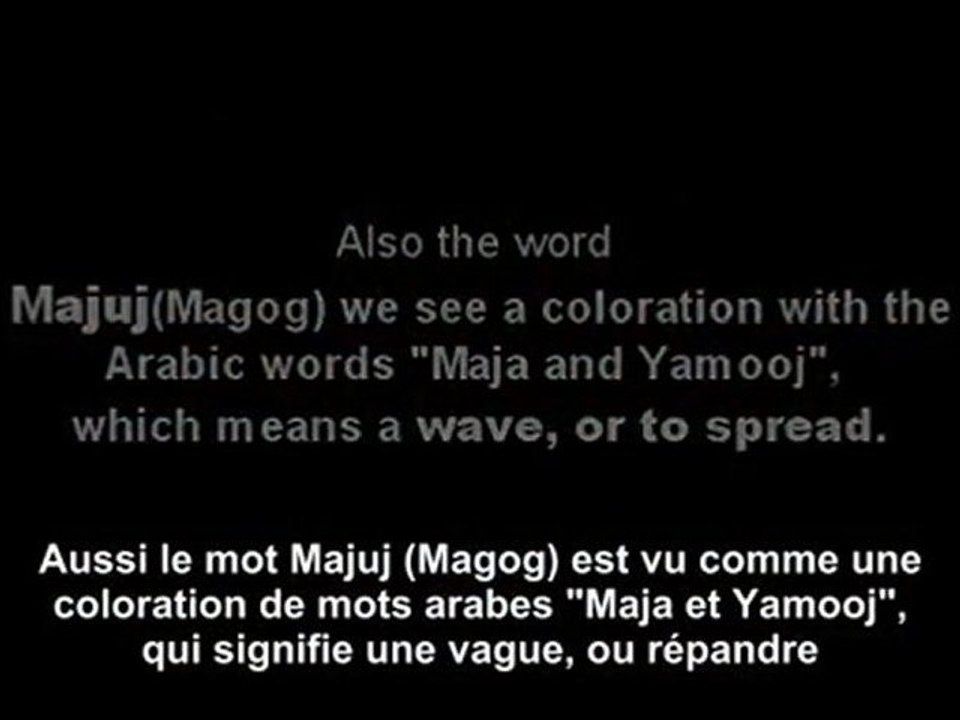 Gog et Magog - Pt.3 - La barrière et les origines