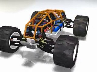 Roll Cage E-Maxx 3905
